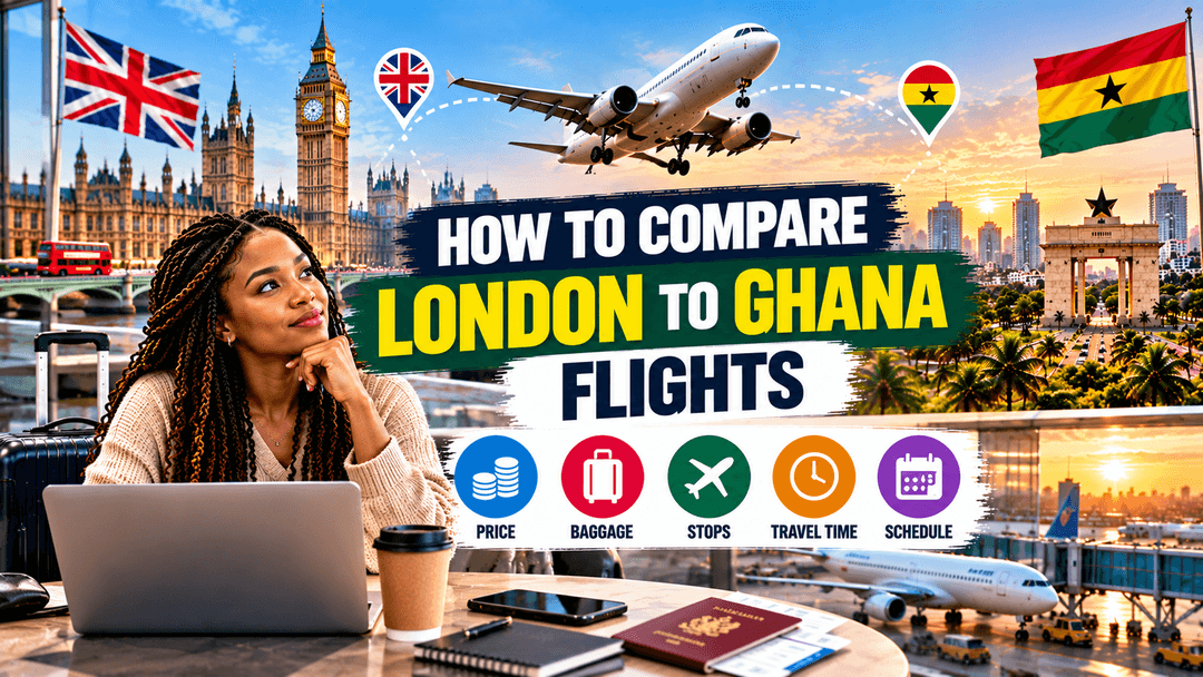 How to Compare London to Ghana Flights Beyond the Ticket Price